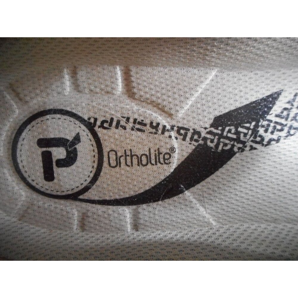 EUC Propet Ortholite Mary Jane Walking Shoes Oyster Grey Leather Upper Sz 10 - Picture 7 of 8